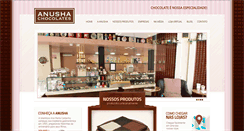 Desktop Screenshot of anushachocolates.com.br